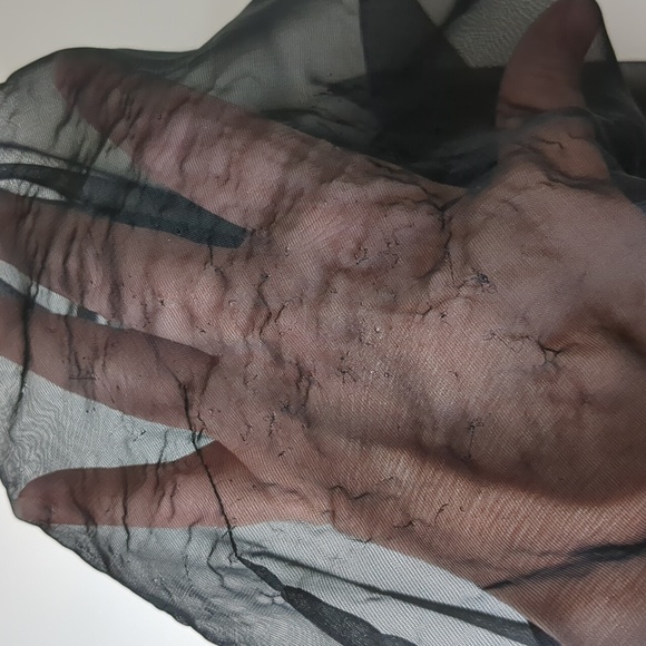 Floral Polka Dot Long Sleeve Button Up Medium - Picture 9 of 10